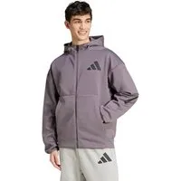 adidas Performance Kapuzenpullover Z.N.E. Zip-Hoodie (Baumwolle/Polyester) violett Herren