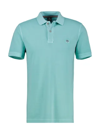 LERROS - POLO-KNOPF coastal blue - Gr. - M