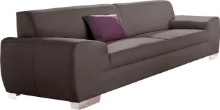 DOMO collection 2,5-Sitzer "Ricardo kubisch, modern und elegant" frei im Raum stellbar