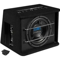 Hifonics TSA300R Aktivsubwoofer 30cm mit Digital-Endstufe Auto-Subwoofer (300 W, max.: W 30 cm)