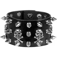 Boland Armband Nietenarmband - Punker Kostüm Zubehör Fasching
