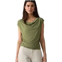 Next Shirttop Ärmelloses, drapiertes Oberteil (1-tlg)