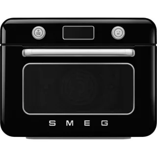 SMEG COF01BLEU schwarz Kombi-Tisch-Dampfbackofen