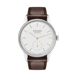 Nomos Glashütte Unisexuhr Orion neomatik doré 397