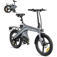 DYU E-Bike Klapprad DYU T1 E-Bike Klappbar 20 Zoll 250W 36V 10Ah Shimano 7-Gang, 7 Gang, Heckmotor, 360 Wh
