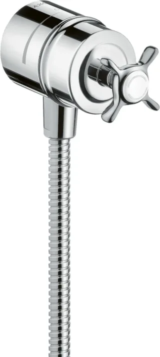 Hansgrohe Wandabsperrventil Axor Montreux Fixfit Stop chr.Kreuzgr.Schlauchanschl., 16882000 16882000