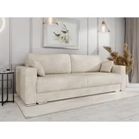 Homesy Schlafsofa CALMA Schlafsofa mit Bettkasten 3-Sitzer modernen Stil