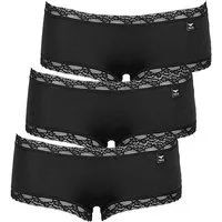 like it! Panty 3er Pack Damen Panty Olivia (Packung, 3-St) Zwickel