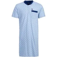 Henry Terre Nachthemd Nachthemd Kurzarm - Diamond Flower