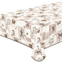 Peyer Syntex Tischdecke Tischdecke, Wachstuch Karo