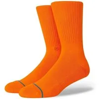 Stance Socken Tagessocke Crew Icon (verstärkte Fersen- und Zehenpartie) orange