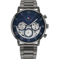 Tommy Hilfiger Multifunktionsuhr LEGEND 1710707, Quarzuhr, Armbanduhr, Herrenuhr, Edelstahlarmband, analog, Tag