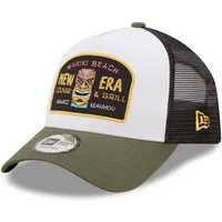 New Era Trucker Cap AFrame Trucker WAIKIKI BEACH Hawaii Keauhou