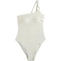 Mint Velvet Badeanzug Mint Velvet Figurformender One-Shoulder-Badeanzug (1-St)