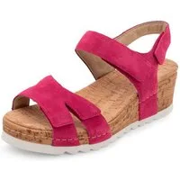 vitaform Damen Sandaletten Veloursleder Sandalette