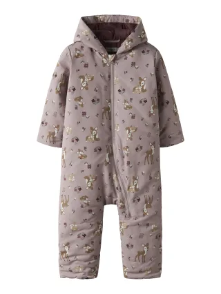 NAME IT - NBFMAXI PA SUIT AOP violet ice - Gr. - 62/68