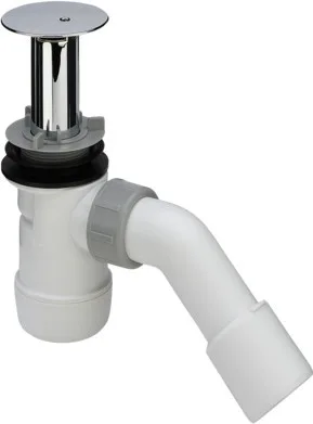 Viega Ablaufgarnitur Duoplex 6934 in 70mm x DN40/50 Kunststoff verchromt 327460