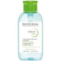 Bioderma Make-up-Entferner Sébium H2O Pump Mizellenwasser, Make-up-Entferner, Gesichtswasser, Reinigung - 3 in 1