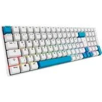 SKILLER SGK50 S2 PBT, Gaming-Tastatur weiß, DE-Layout, Gateron G Pro 3.0 Yellow