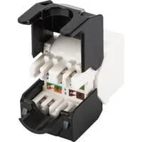 Cat.6 RJ-45 Keystone-Modul DN-93603 werkzeuglos, ungeschirmt