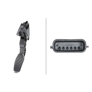 Hella Sensor f?r Fahrpedalstellung Nissan Qashqai X-Trail 6PV009978-761