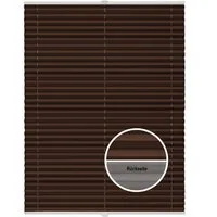 ondeco Plissee Basic Thermo, ohne Bohren, verspannt, Klemmträger mit Feststellschraube