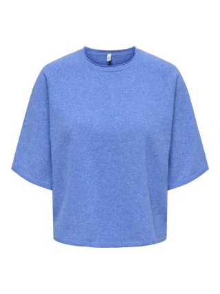 ONLY - ONLLOYAL 2/4 O-NECK KNT NOOS Ultramarine - Gr. - XS