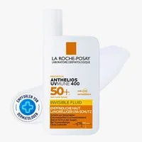 La Roche-Posay Sonnenschutzcreme Anthelios UVMune 400 Invisible Fluid – Ultimativer Sonnenschutz mit, LSF 50+ – Ultraleichte, wasserfeste Formel für, empfindliche Haut und tägliche Anwendung – 50 ml