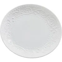 Homla Vorspeisenteller Dessertteller Homla SYLIA White Ornament, 21 cm