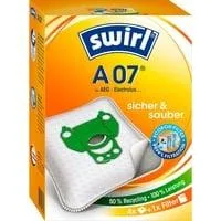 Staubsaugerbeutel A07 EcoPor 4 Beutel, 1 Abluftfilter