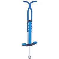 relaxdays Hüpfspielzeug Pogo Stick für Kinder bis 60 kg, (1-tlg), blau