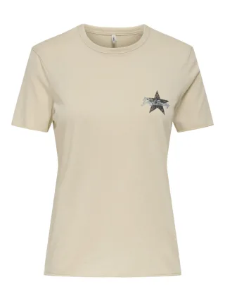 ONLY - T-Shirt - Onllucy grau - Gr. - M
