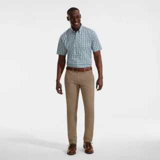 Slim Fit Chinohose TRAVEL für Herren, Herren, size: regular, Beige, by Lands' End