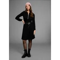 Bruno Banani Jerseykleid mit tollem Reißverschluss-Detail