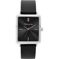 Tamaris Quarzuhr TT-0215-PQ, Armbanduhr, Damenuhr, Silikonarmband, analog