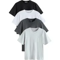 Next T-Shirt Regular Fit T-Shirts, 4er-Pack (4-tlg)
