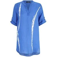 Doris Streich Klassische Bluse mit Motivprint