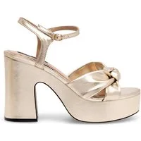 Nine West Sandalen WFA2634-1 Goldfarben Sandale