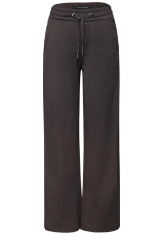 Street One - Straight Leg Hose mit Tape braun - Gr. - 40/30