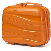 KONO Handgepäck-Trolley Leicht Hartschalenkoffer Reisekoffer mit 4 Rollen und TSA Schloss