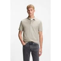 BOSS ORANGE Poloshirt Passertip mit BOSS Logo-Badge