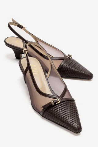 Laviera Mesh Slingback-Pumps