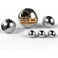 BigDean Dekokugel Schwimmkugeln Silber - Teichkugeln 6er Set aus Edelstahl Gartendeko (Set, 6 St., Kugeln), Rostfreier Edelstahl, Schwimmfähig, Witterungsbeständig