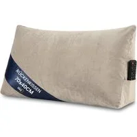 Amazinggirl Rückenkissen Keilkissen Cord Kissen 70x40 cm - Lesekissen für Bett Sofa und Couch