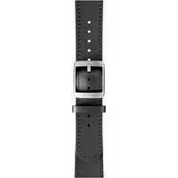 Withings Smartwatch-Armband Leather Wristband 20mm für ScanWatch/2 42mm und ScanWatch Horizon, für Steel HR 40mm, Steel HR Sport, Material: Kalbsleder, Edelstahl