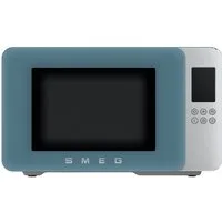 Smeg Mikrowelle MOC01SBMEU Kombi-Tisch- Mikrowelle+Grill, storm