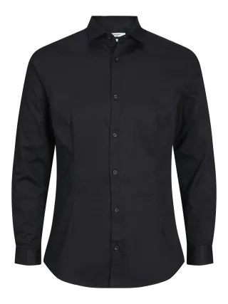 JACK&JONES - JJPRPARMA SHIRT L/S NOOS PLS black