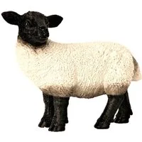 Geschenkestadl Tierfigur Schaf XL große Figur Rhönschaf Dekofigur Gartenfigur