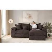OTTO home Ecksofa Soft&Cosy XL L-Form, B: 246 cm - OTTO. Verlässliche Qualität., Mega-Sofa, Cord oder Chenille-Struktur, mit Federkern & 4 Zierkissen