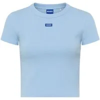 HUGO T-Shirt Baby Tee in verkürzter Länge